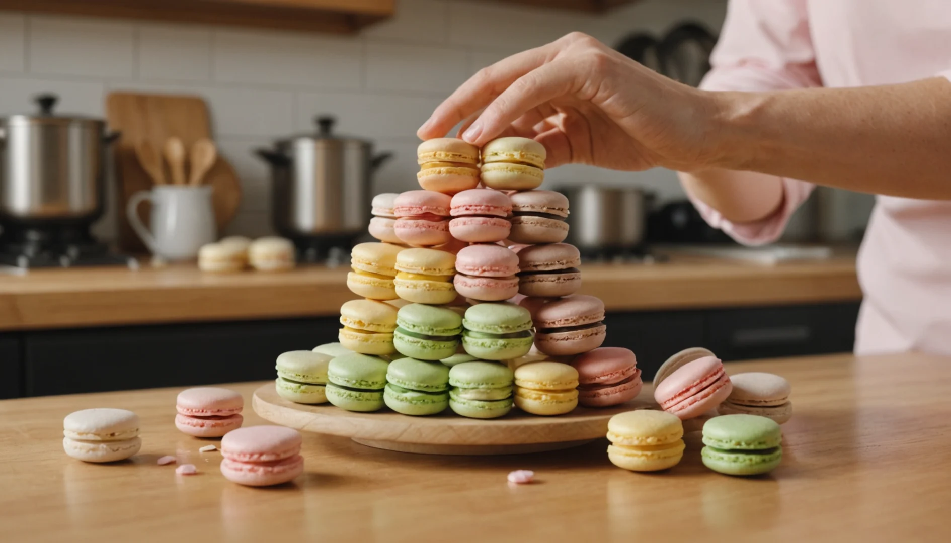 conservation coque macaron vide