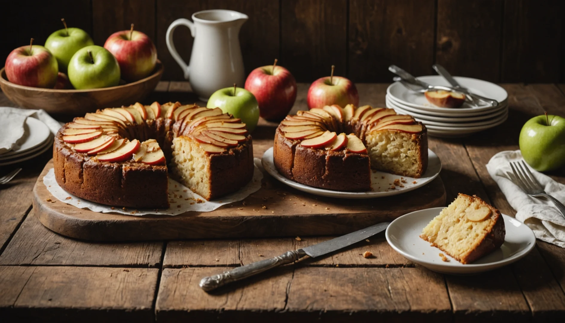 gateau aux pommes