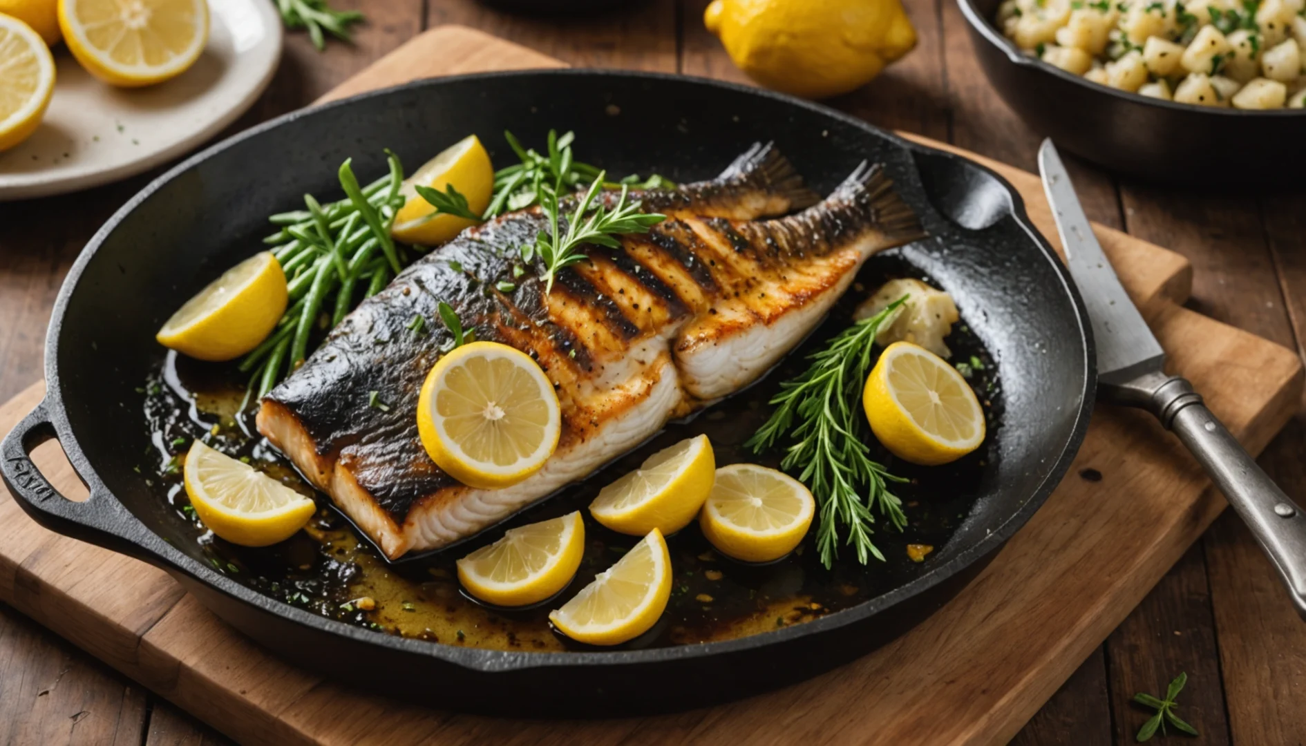 black bass recette