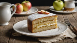gateau aux pommes