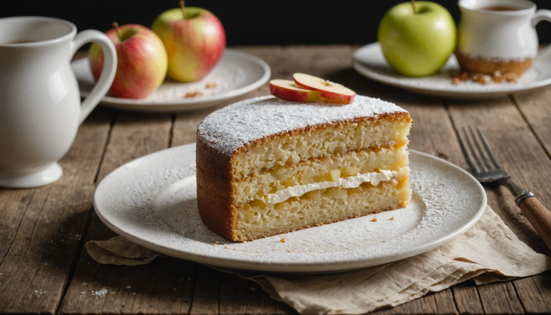 gateau aux pommes