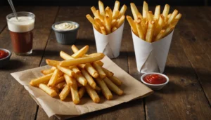 cuisson des frites belge