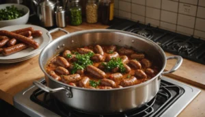 cuisson andouille à l'eau