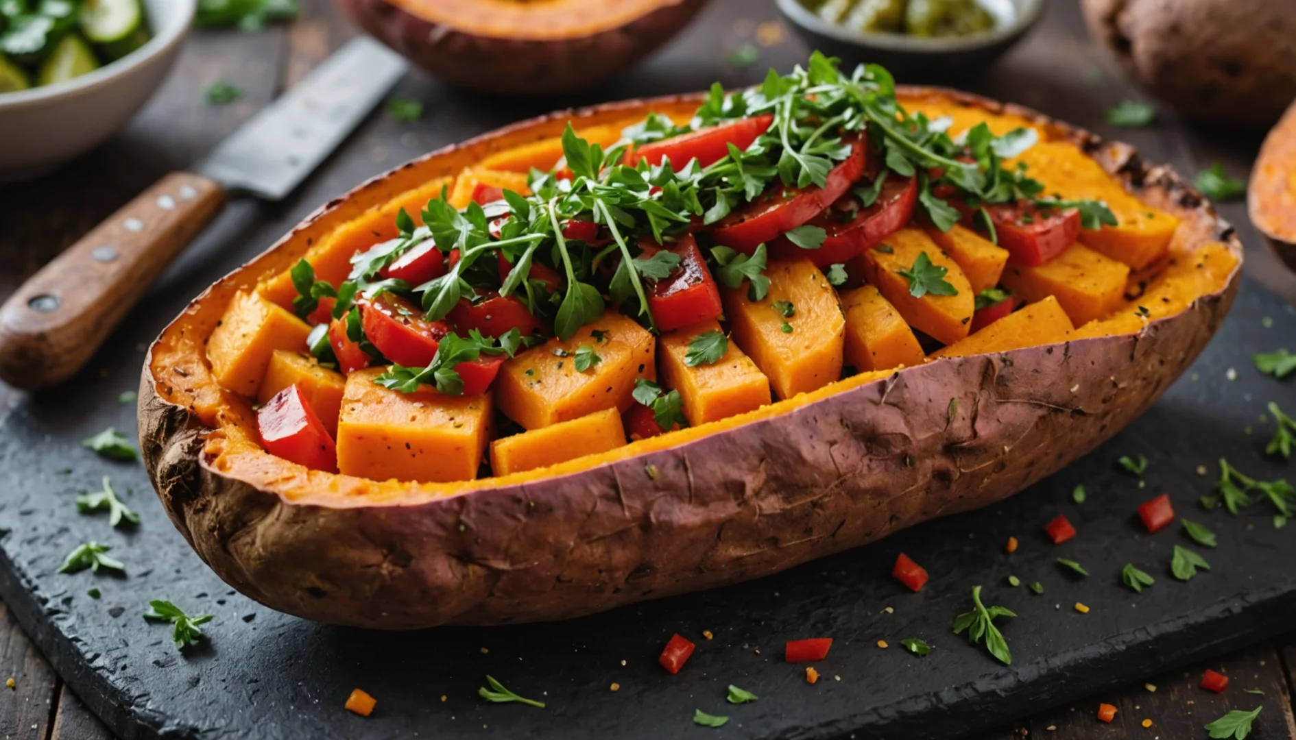 recette patate douce au four