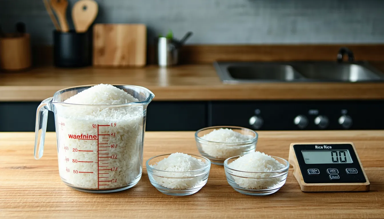 combien de riz par personne