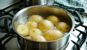 cuisson pommes de terre à l'eau