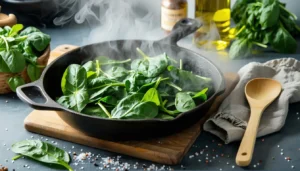 recette epinard frais