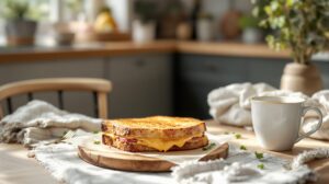 croque monsieur sans beurre