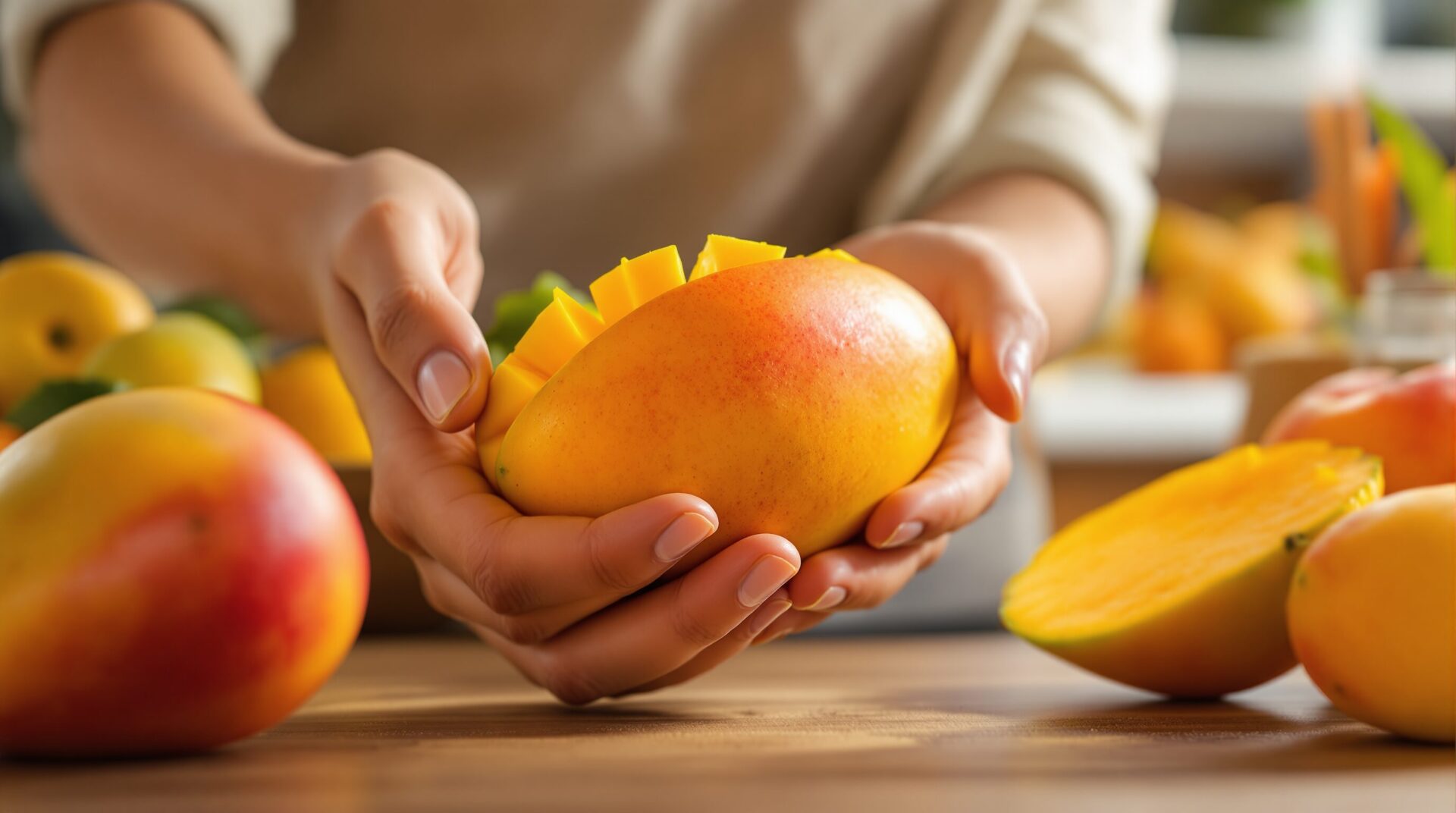 comment voir si une mangue est mûre
