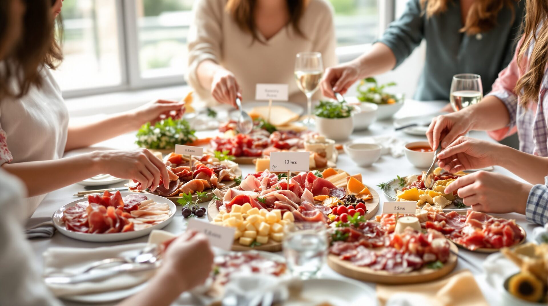 quelle quantité de charcuterie par personne pour un buffet froid