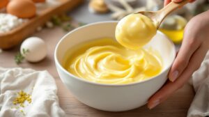 recette mayonnaise sans huile avec oeuf dur