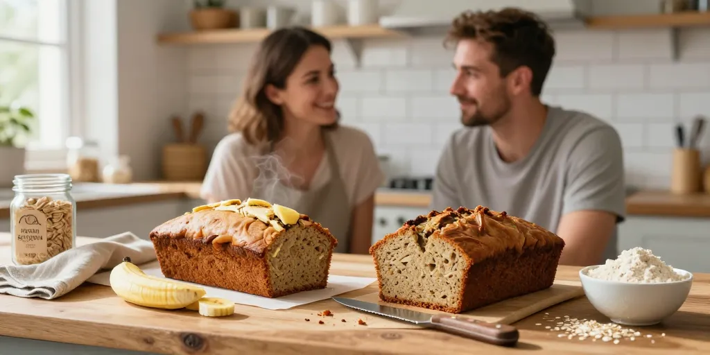 recette banana bread healthy