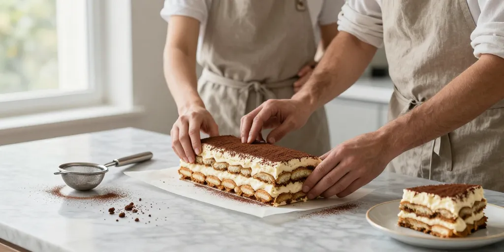buche tiramisu