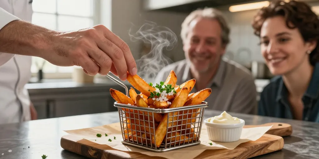 frite de patate douce