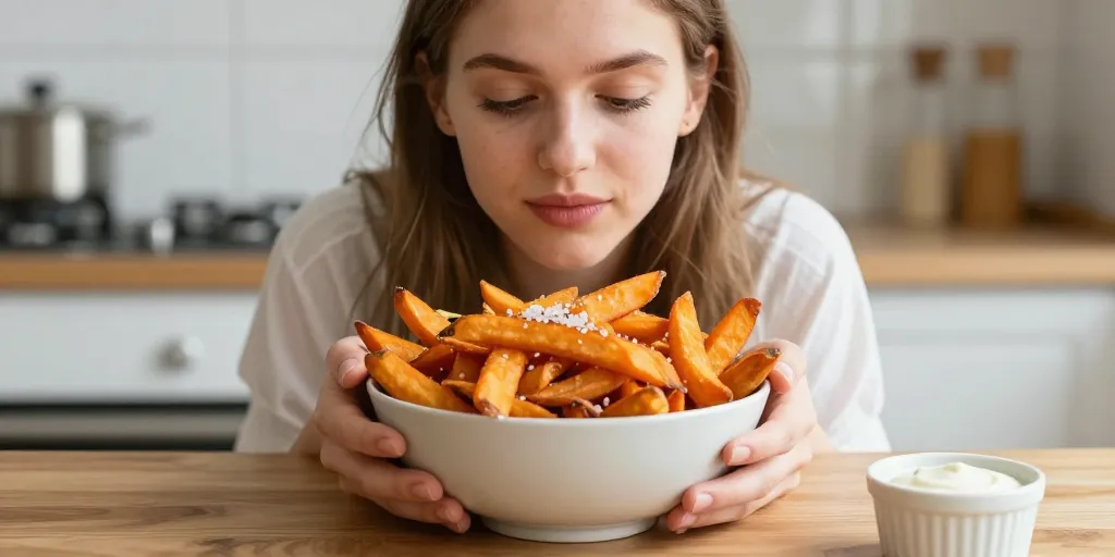 frites aux patates douces